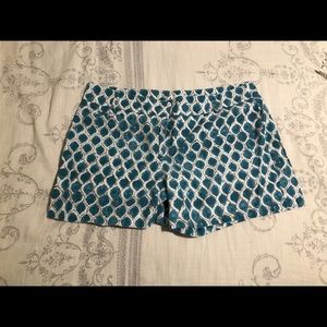 Loft linen shorts